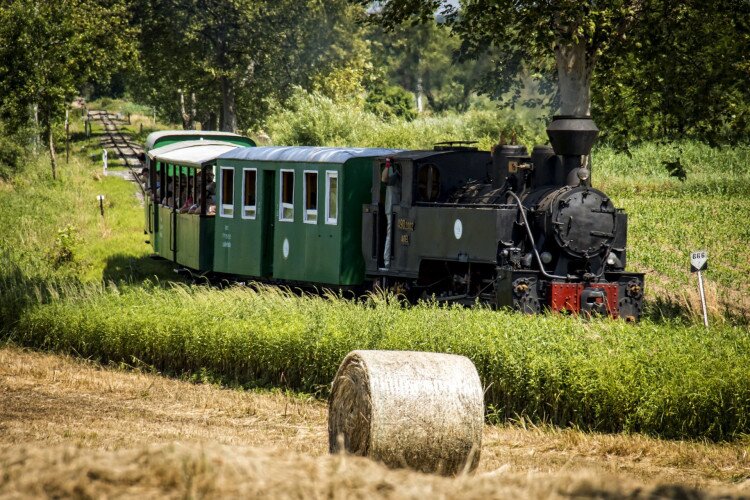 Staatliche Waldbahn in Csömödér