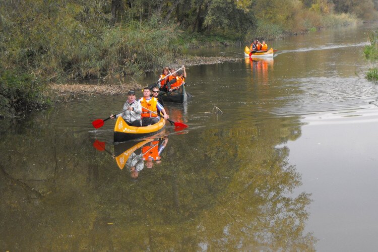 Water tour on River Zala